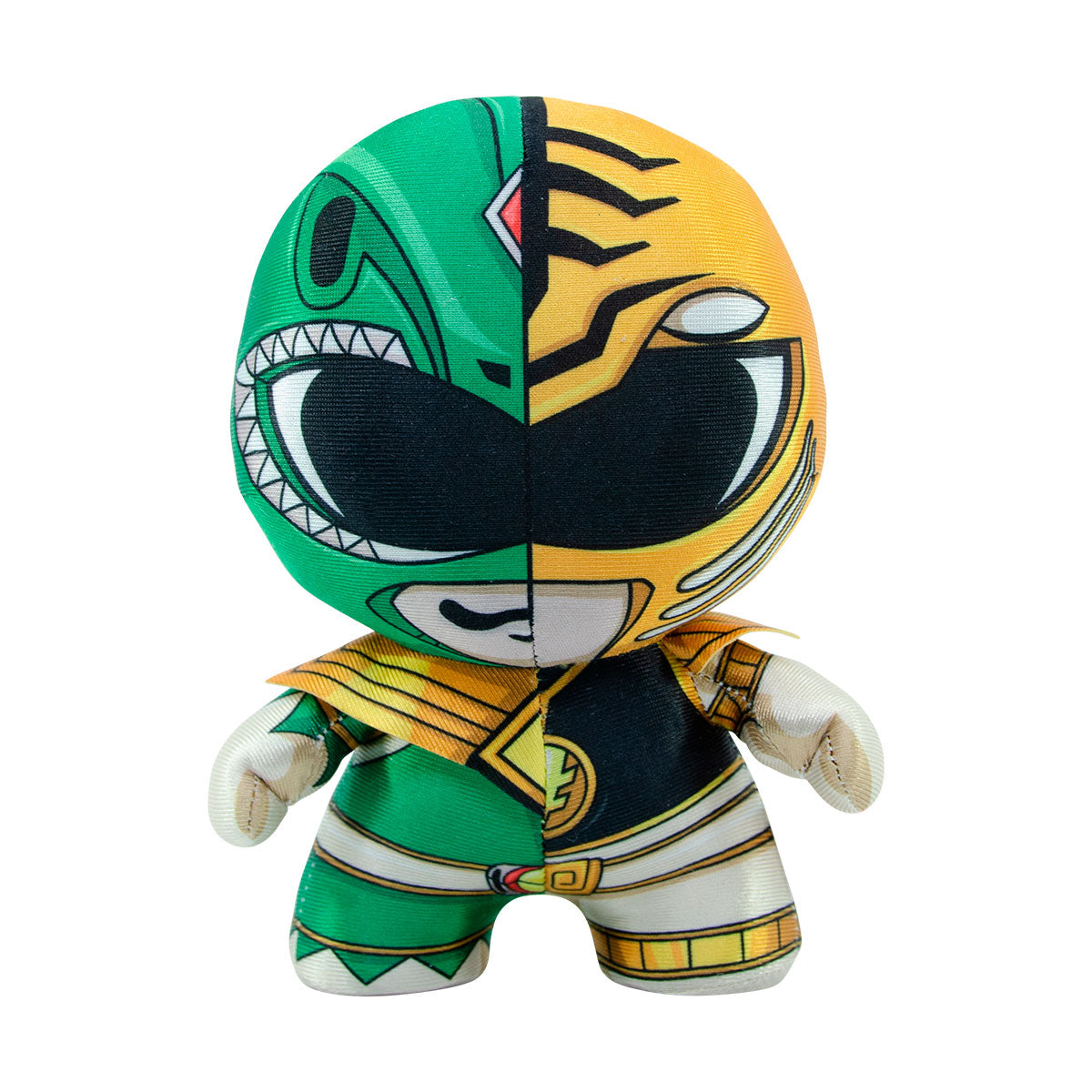 Peluche Premium Power Rangers: Ranger Verde a Blanco - 18 cm