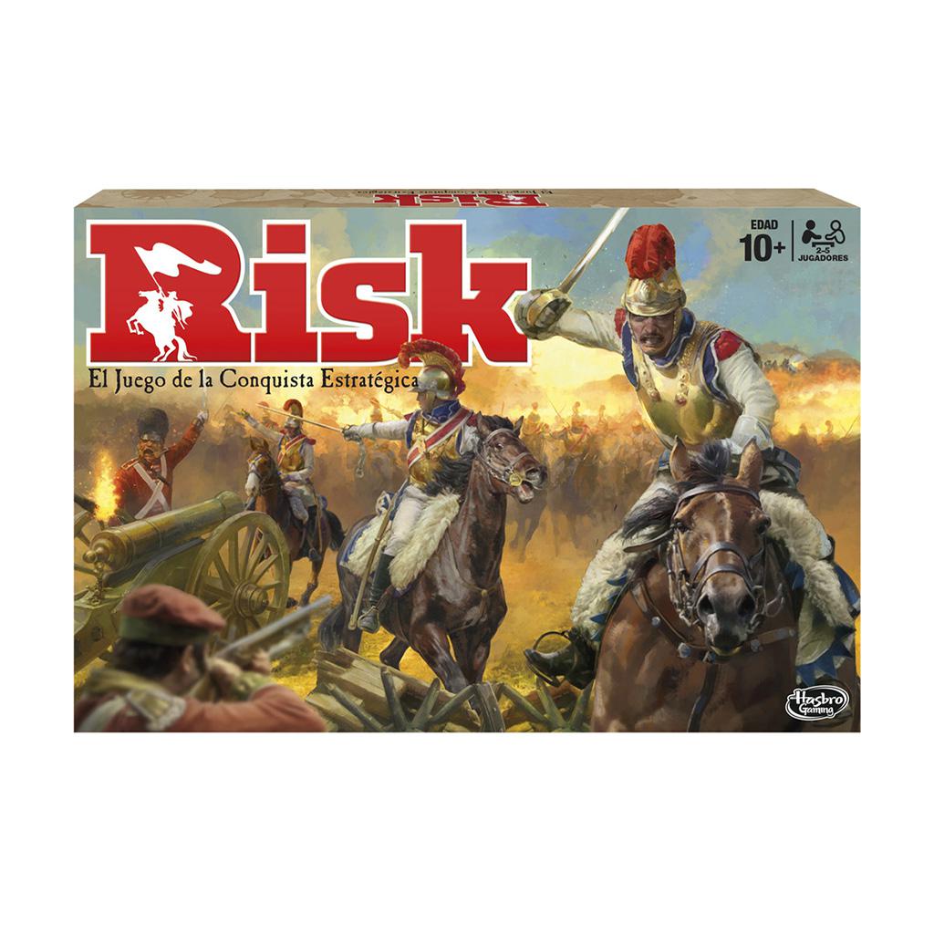 Juego de Mesa Hasbro Risk: Conquista el Mundo estratégico