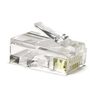 Conector RJ45 Cat.5 UTP Transparente - 100 Unid. NANOCABLE