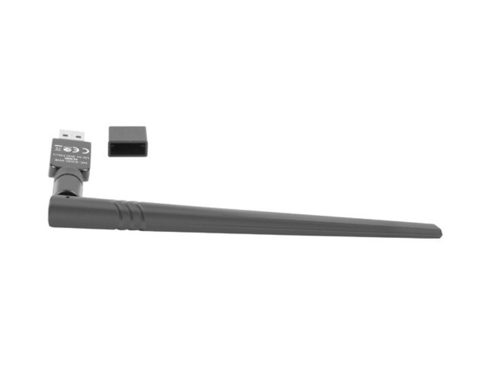Adaptador WiFi USB Lanberg 300 Mbps con Antena Externa