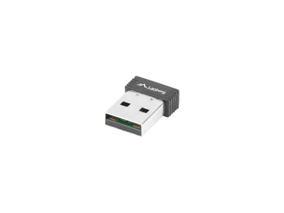 Adaptador USB WiFi Lanberg 150 Mb con Antena Externa