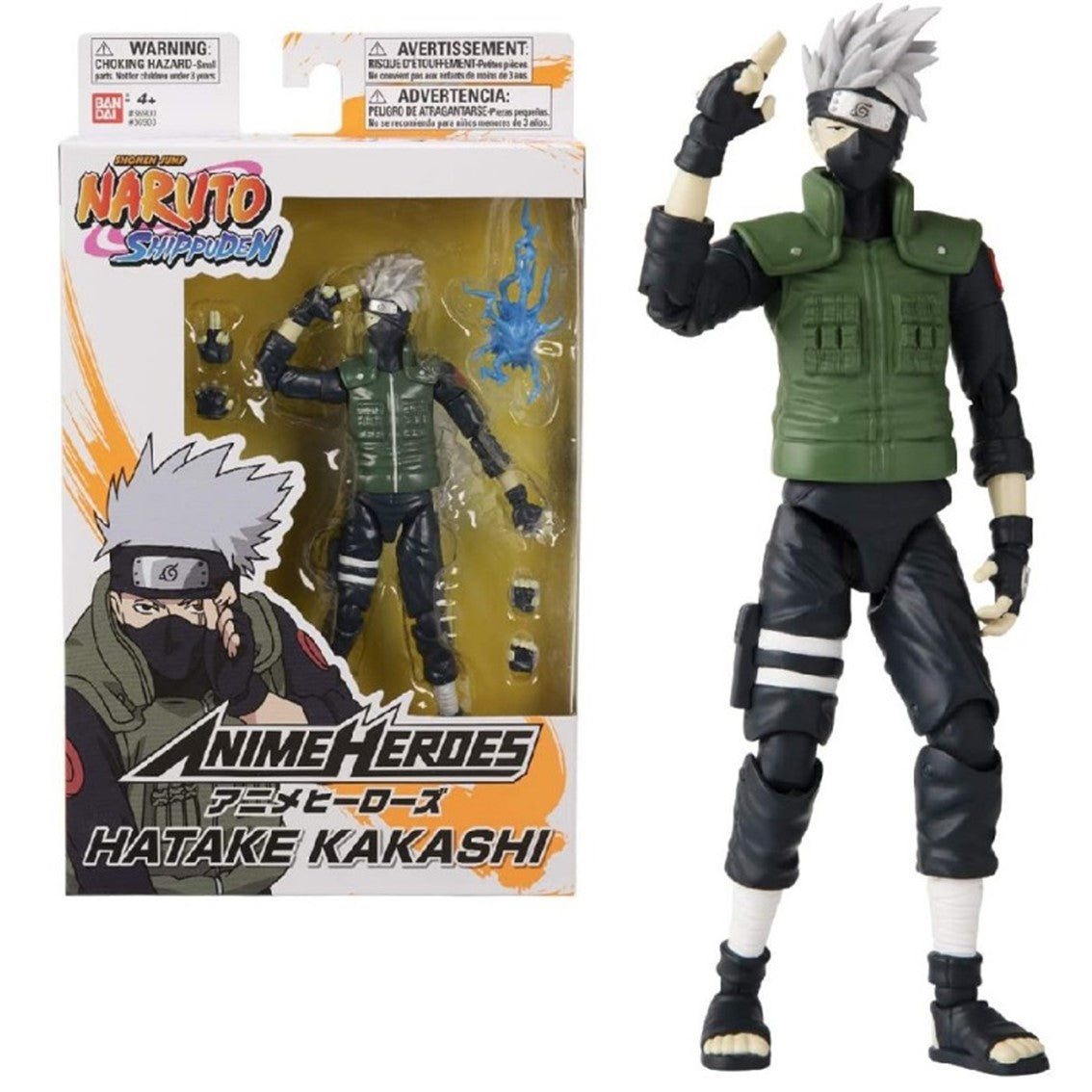 Figura de Acción ANIME HEROES Kakashi Hatake - 17 cm