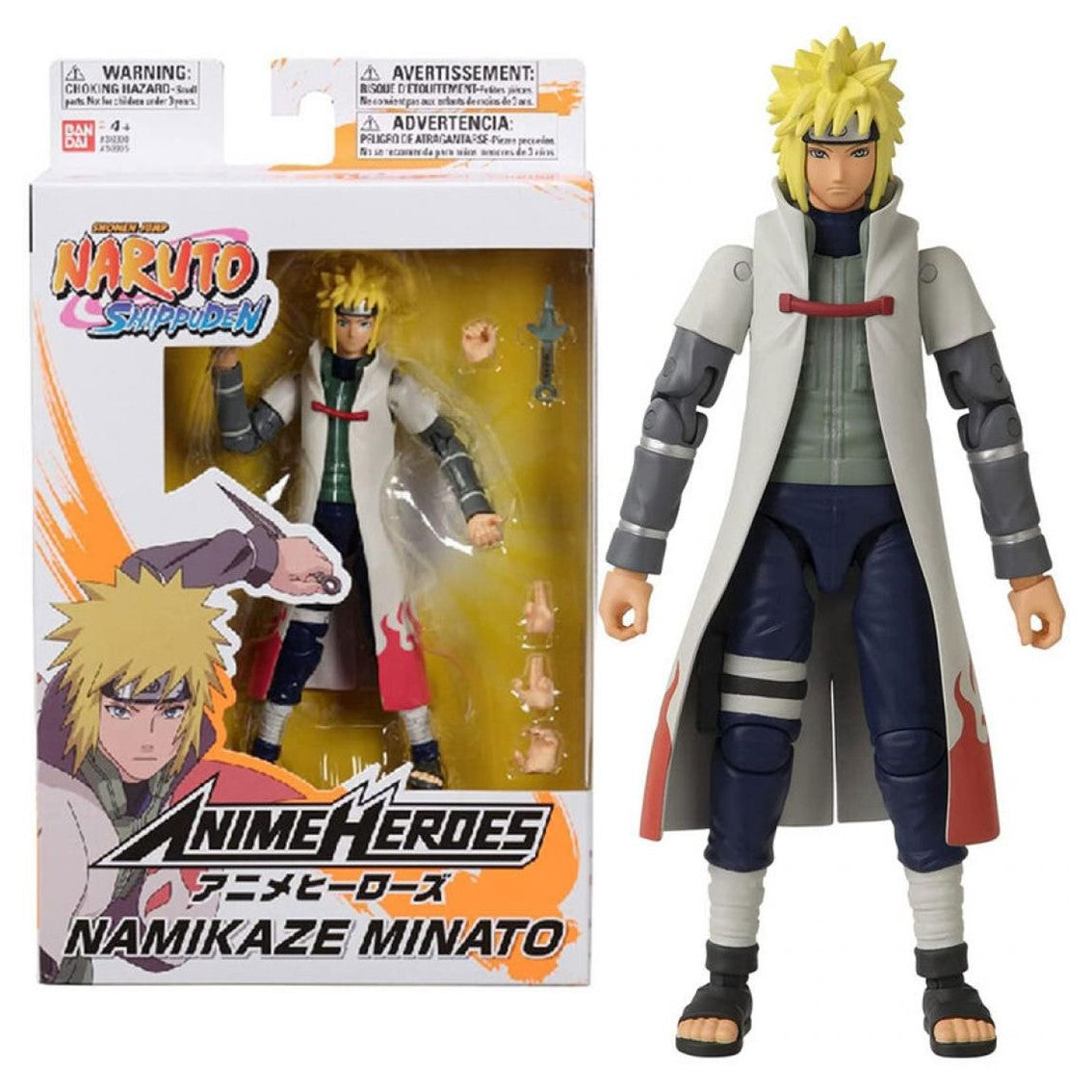 Figura de Acción ANIME HEROES Minato Namikaze - 17 cm