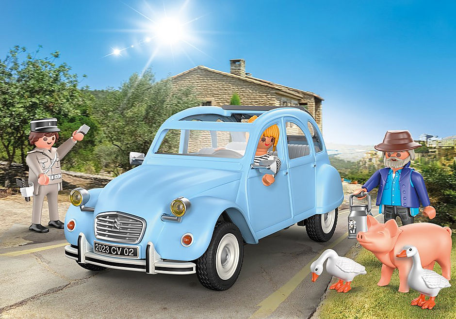 Citroën 2CV Playmobil - Clásico en Miniatura para Jugar y Coleccionar