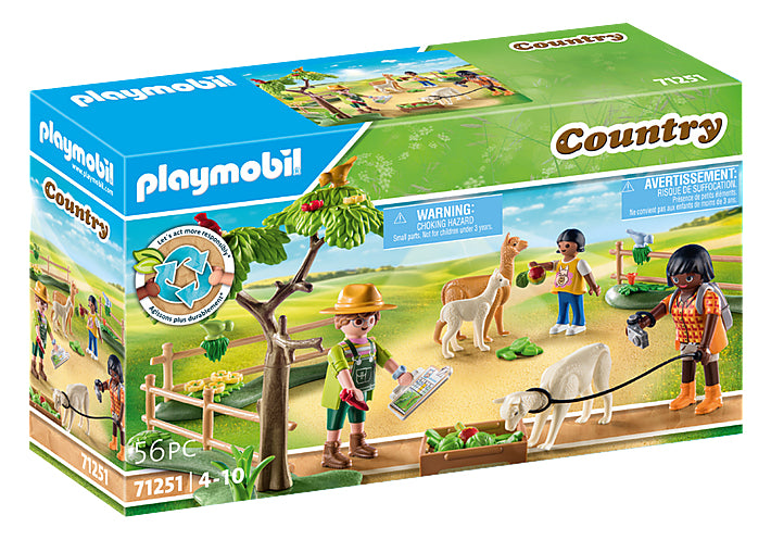 Paseo con Alpaca de Playmobil - Aventura Familiar para Todos