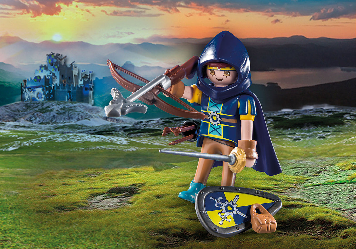 Gwynn la Rebelde con Equipo de Combate de Playmobil Novelmore