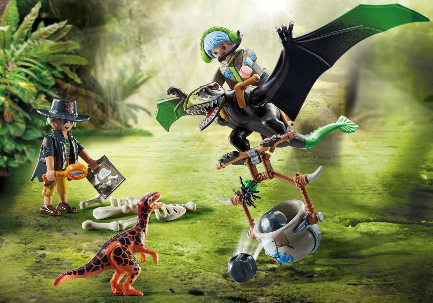 Dimorphodon Playmobil: Aventura Prehistórica en Vuelo