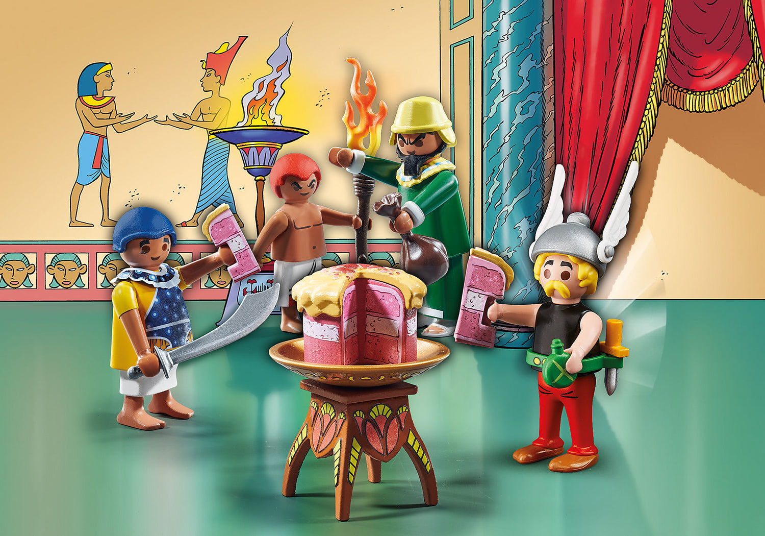 Playmobil Asterix: Aventura de Paletabis y la Tarta Envenenada