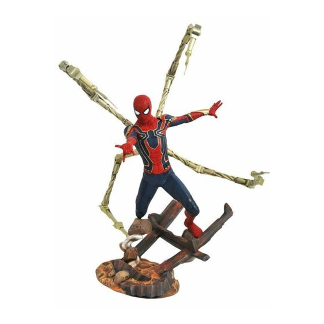 Estatua Iron Spider-Man de la Colección Premier de Diamond Select Toys - Edición Limitada