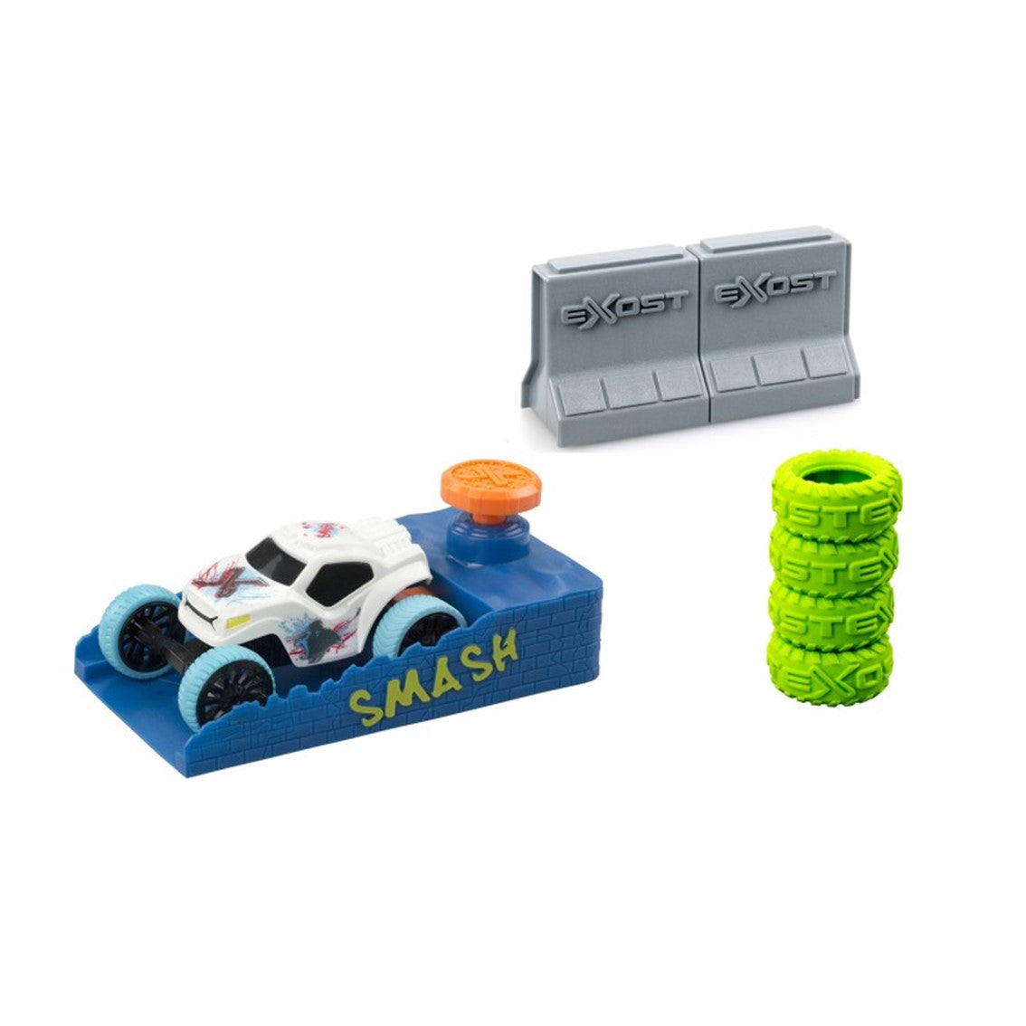 Exost Smash & Go: Pack Básico de Coches de Pelea de Alta Velocidad