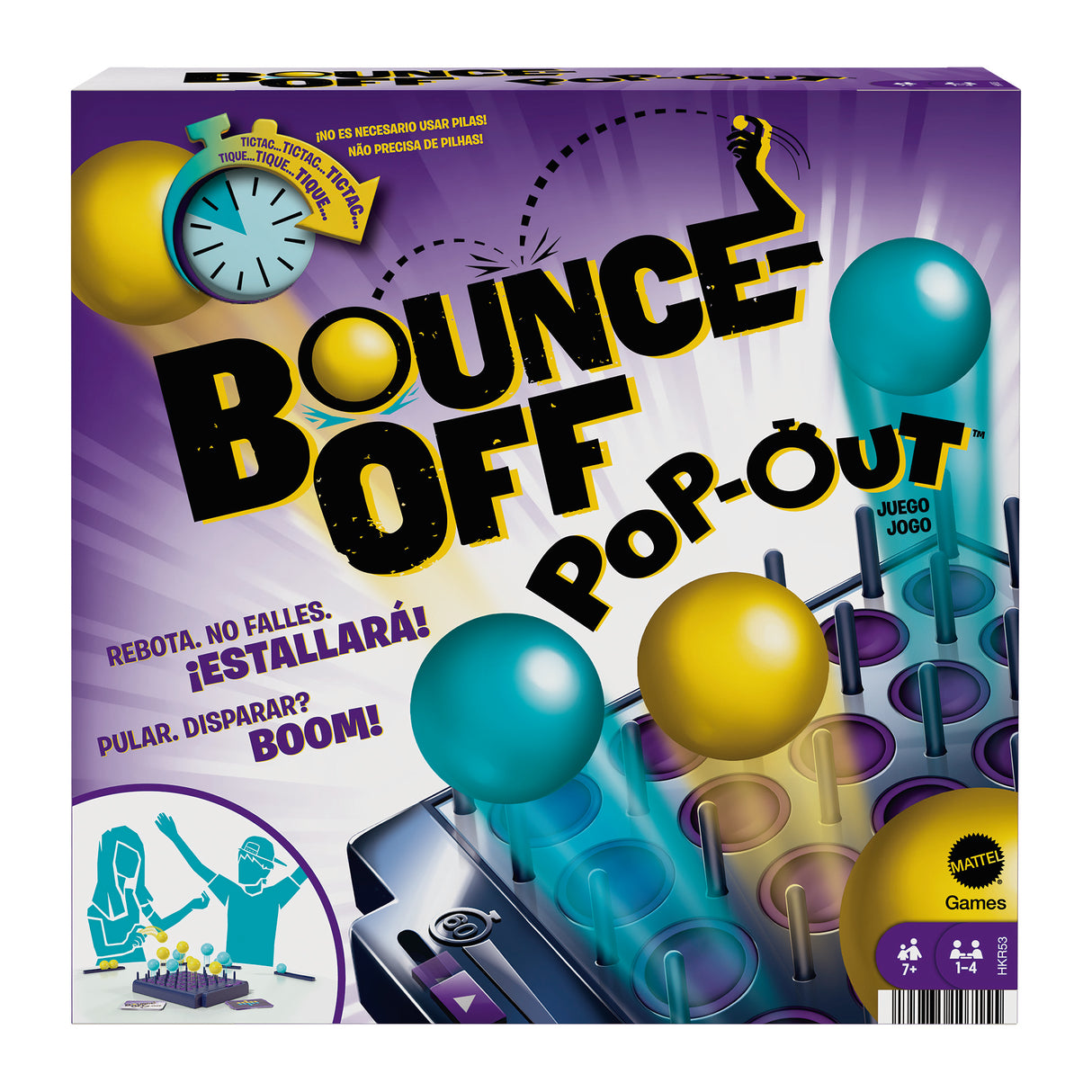 Bounce - Off Pop - Out - Juego de mesa (+13 años)