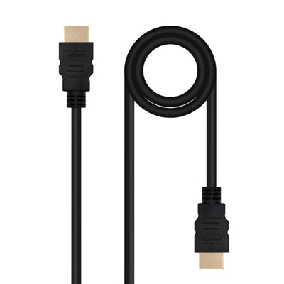 Cable HDMI V2.0 4K@60Hz 18Gbps Nanocable 1.5m Negro