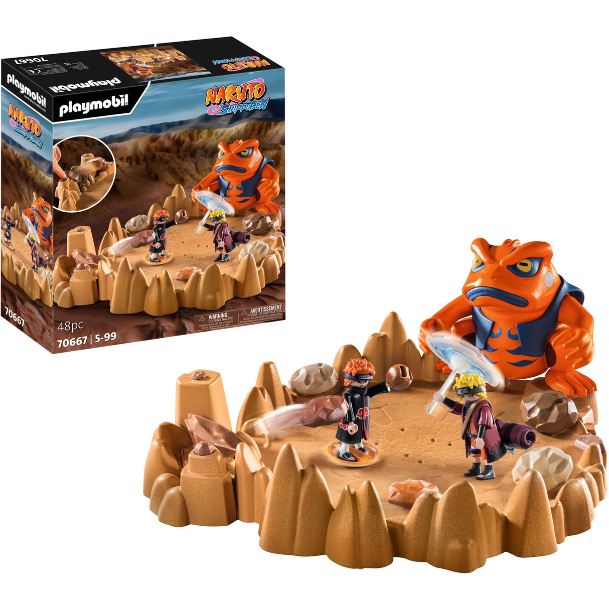 Playmobil Naruto vs. Pain: La Batalla Épica de la Cuarta Guerra Mundial Ninja