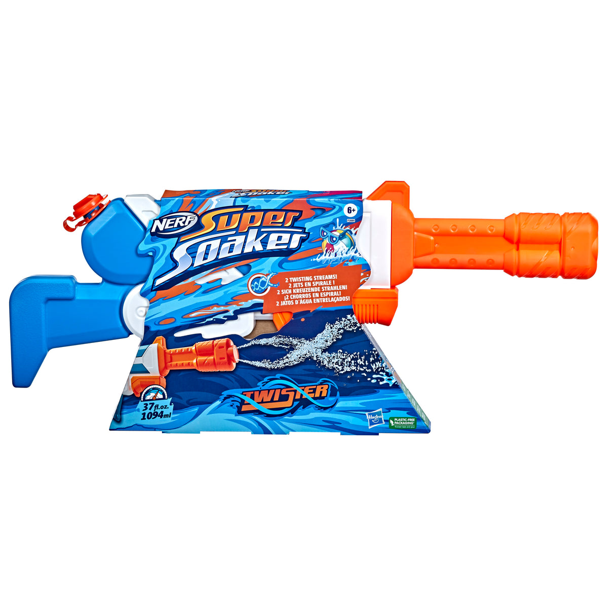 Lanzador de Agua Nerf Super Soaker Twister 1.1L