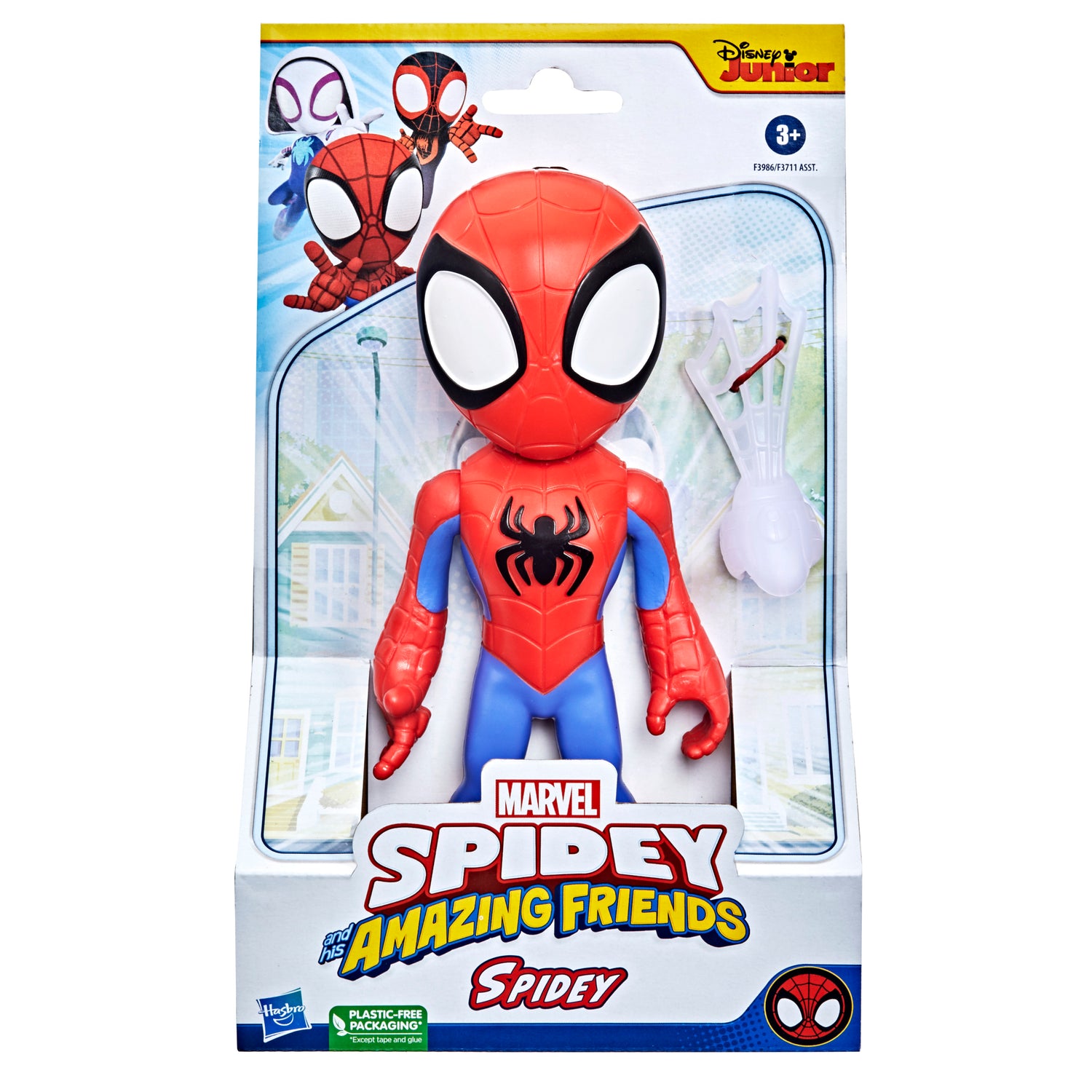 Figura Gigante Spidey de Hasbro - ¡Aventuras Arácnidas!