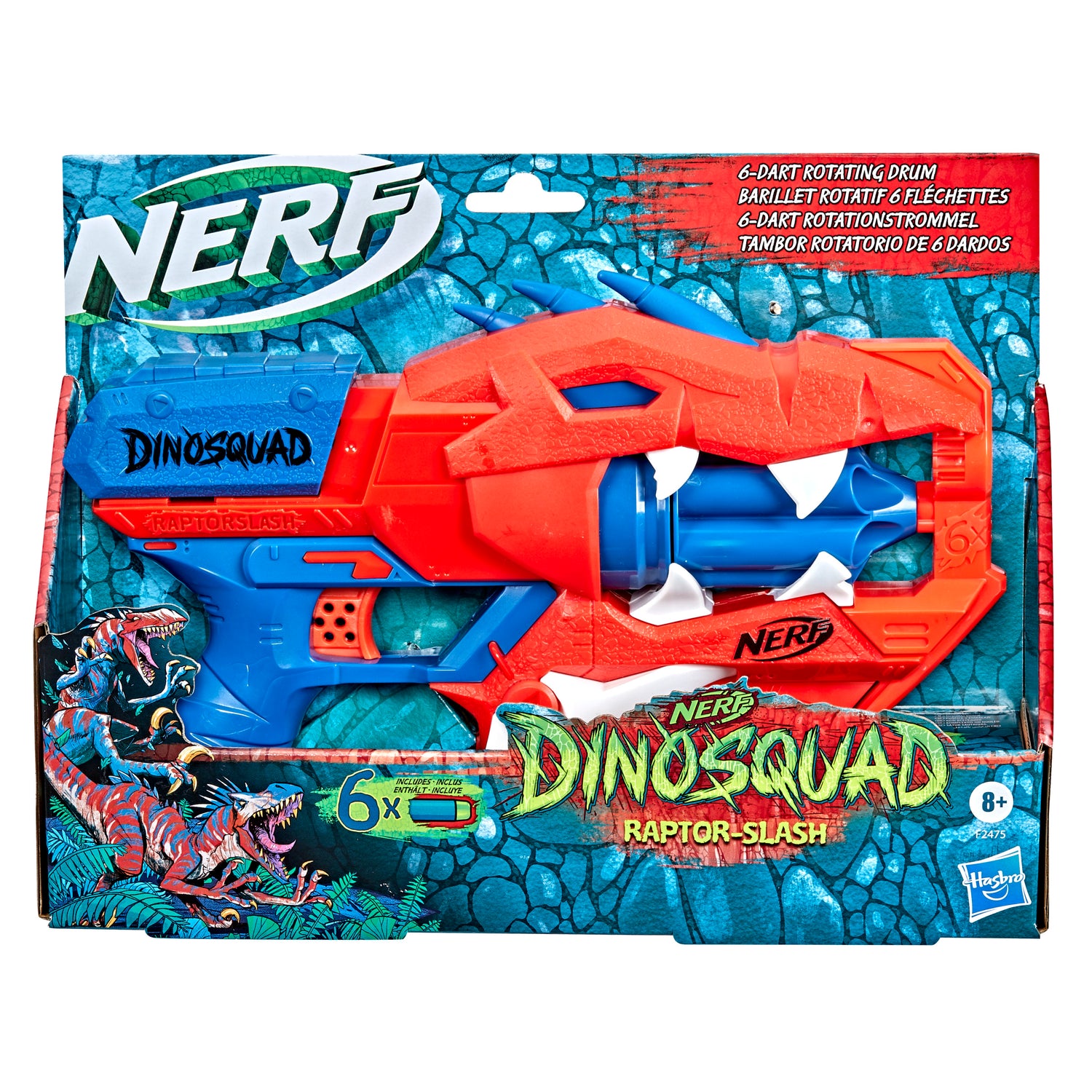 Lanzador Nerf Dino Squad Raptor Slash
