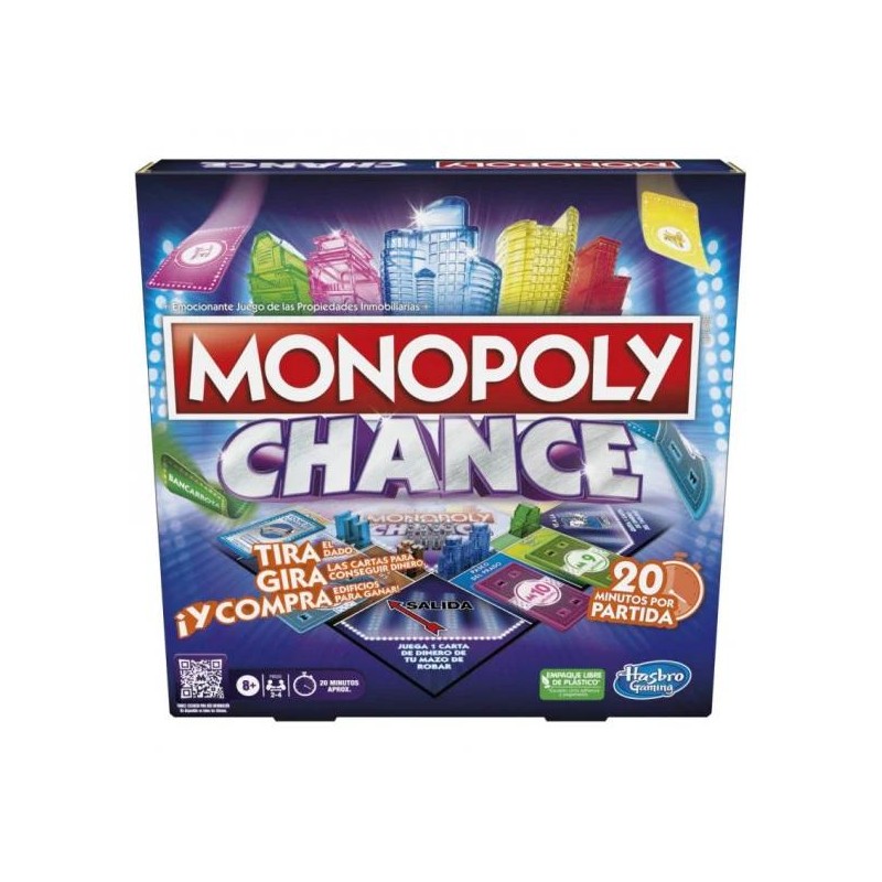 Monopoly Chance - Juego de mesa (+8 años) (Español)