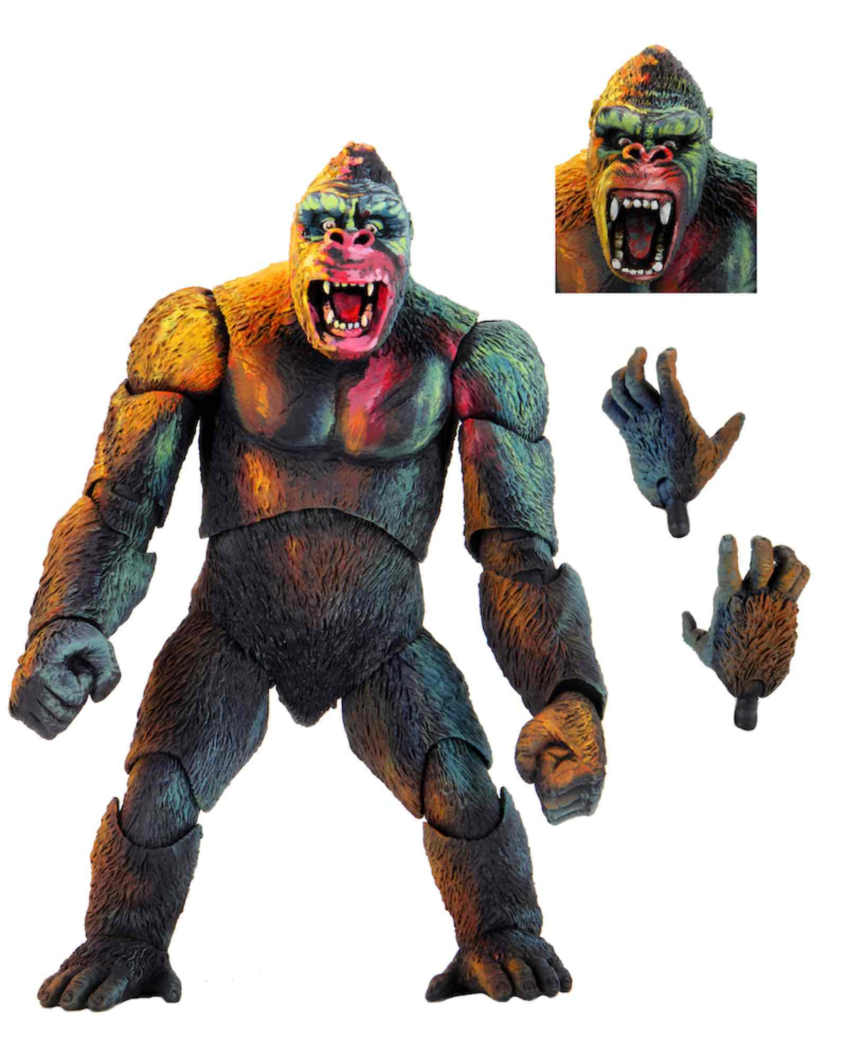 Figura de Colección King Kong Neca de 20 cm con Puntos de Articulación
