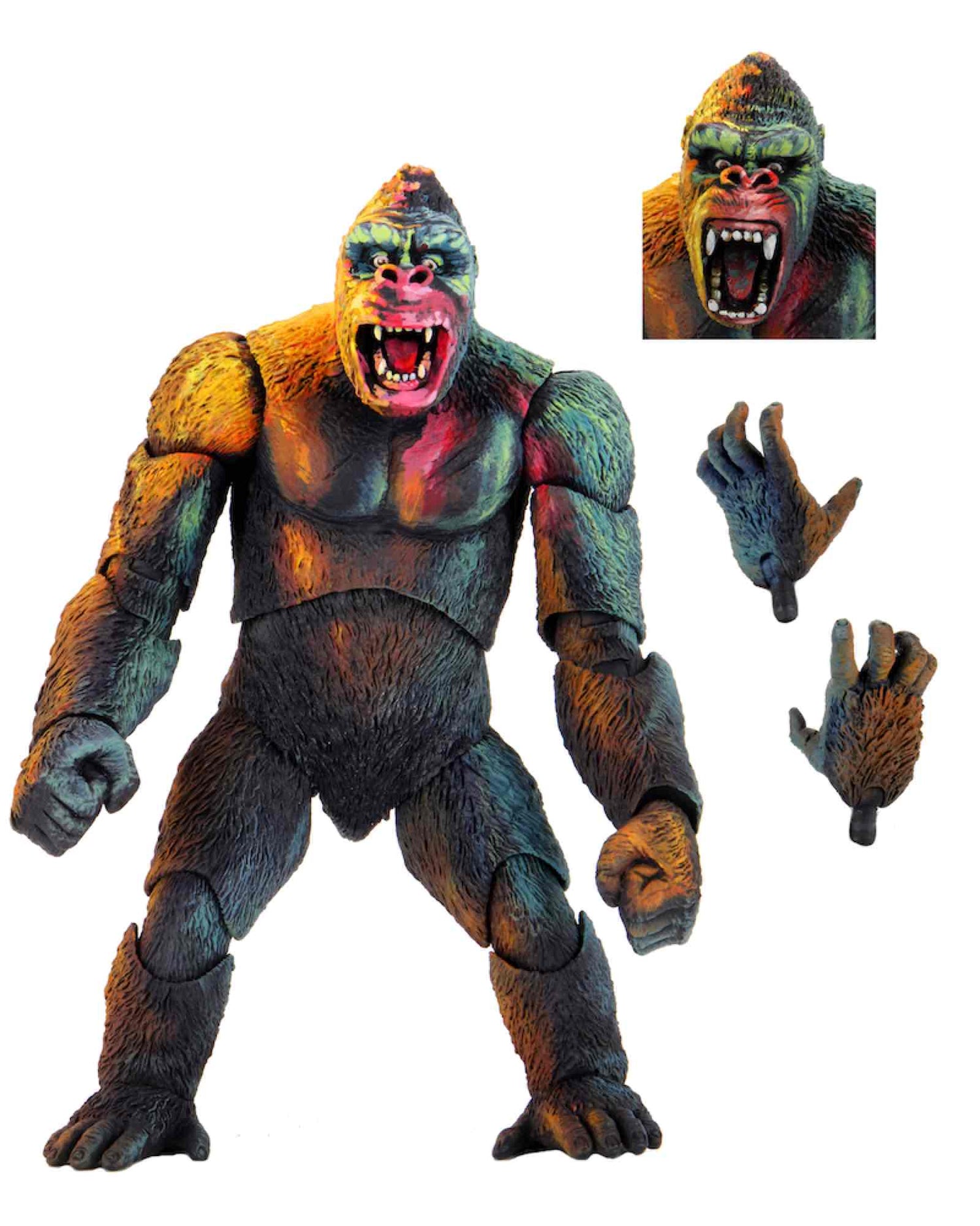 Figura de Colección King Kong Neca de 20 cm con Puntos de Articulación