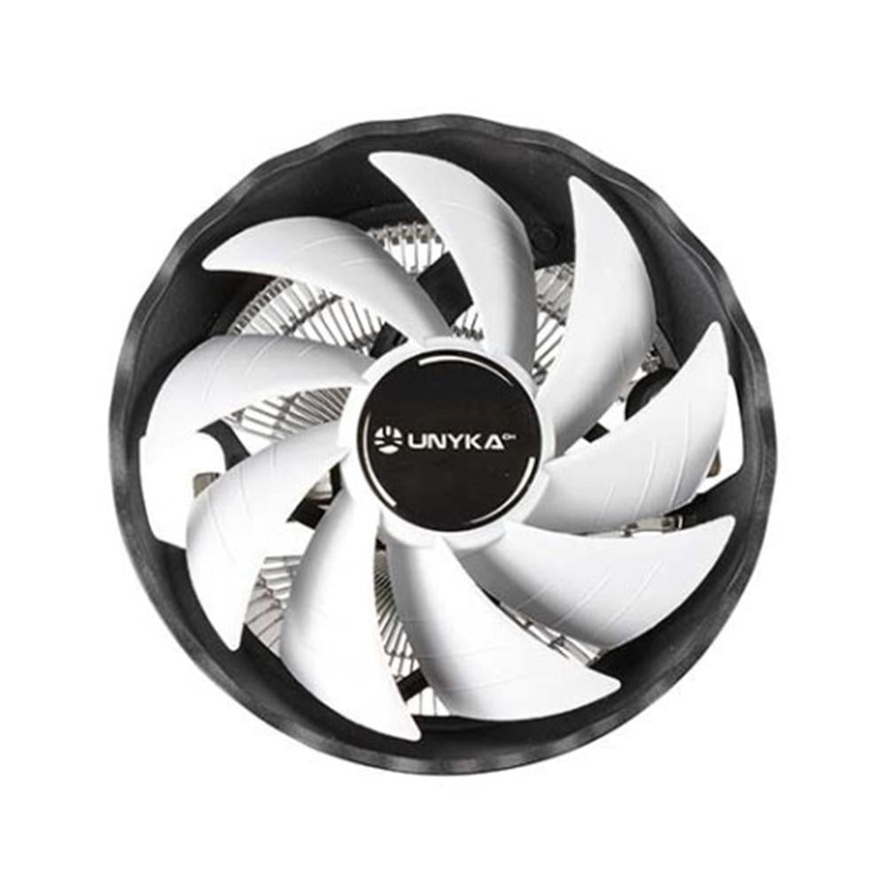 Disipador Unykach Jotun DF120 Blanco 120mm