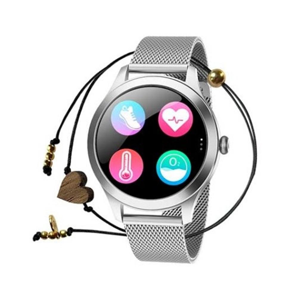 Reloj Smartwatch Maxcom FW42 Plata - Pantalla Táctil 1.09"
