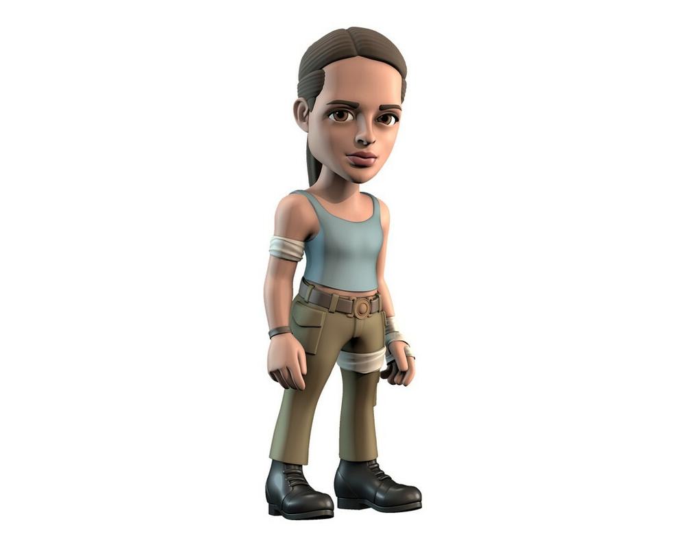 Figura Minix de Lara Croft - Tomb Raider (12 cm)