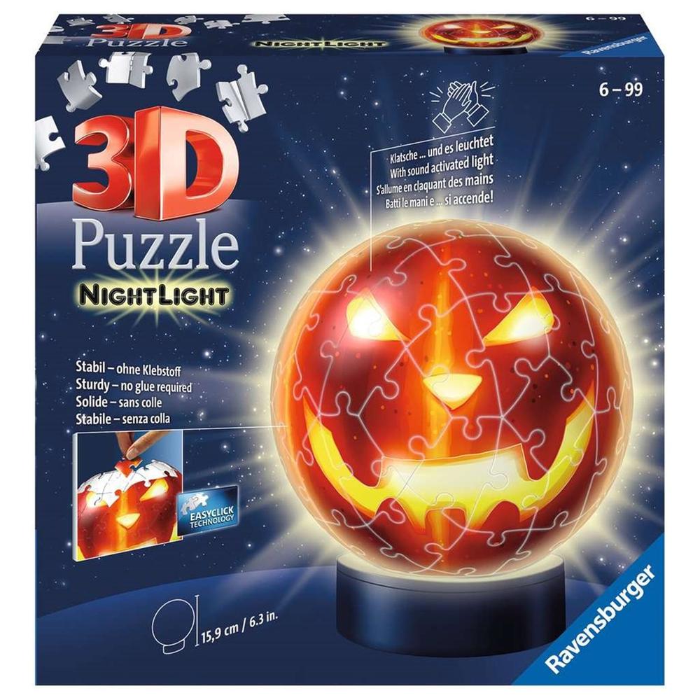 Puzzle 3D Ravensburger Calabaza de Halloween Encantada
