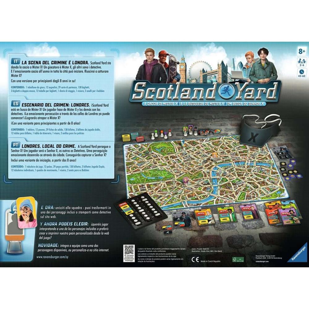 Scotland Yard - Juego de mesa (+8 años)