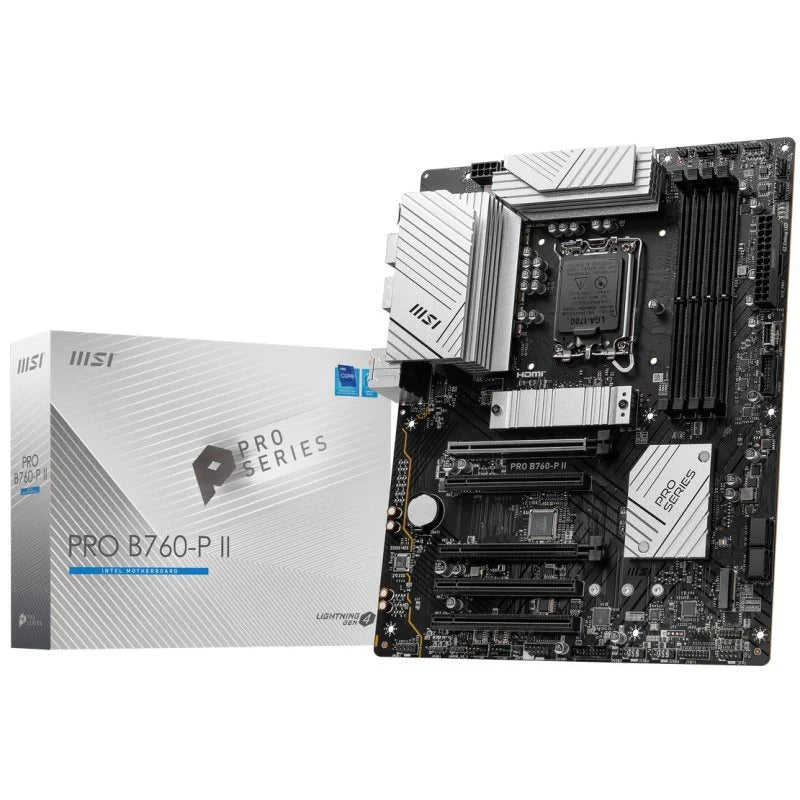 Placa Base MSI 1700 Pro B760-P II DDR5 ATX para Procesadores Intel
