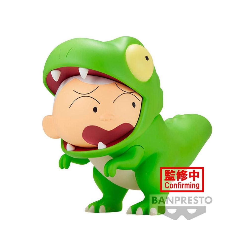 Figura Banpresto de Masao-Kun como Tyrannosaurus en Crayon Shinchan