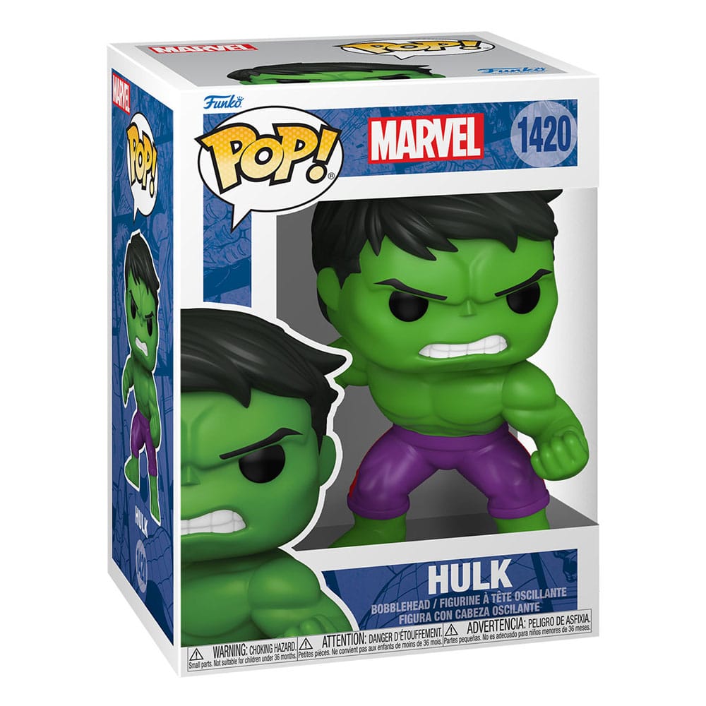 Figurita de Vinilo Hulk Marvel New Classics - 9 cm
