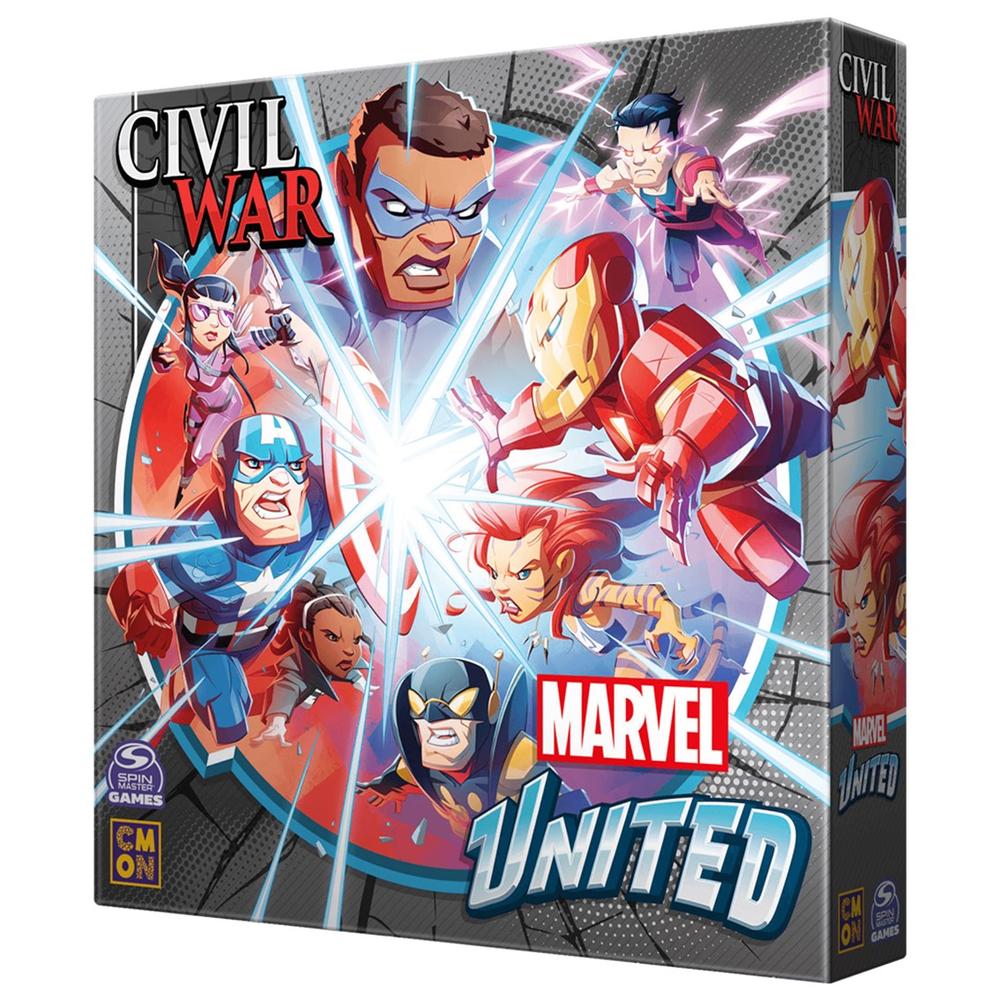 Marvel United: Civil War - Juego de mesa (+13 años) (Inglés)