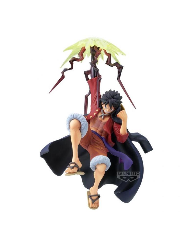 Figura Monkey D. Luffy Battle Record de Banpresto - Escena de Combate Épica