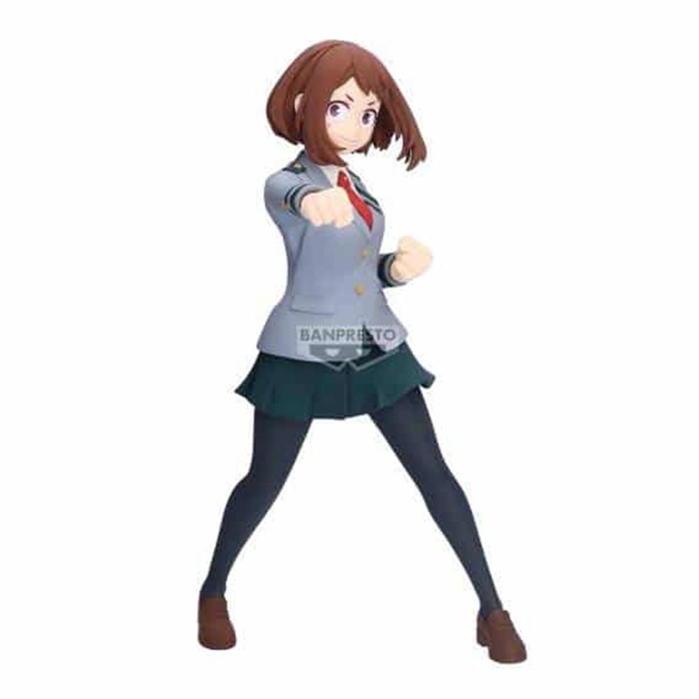 Figura Ochaco Uraraka Glitter & Glamours 22cm - My Hero Academia por Banpresto