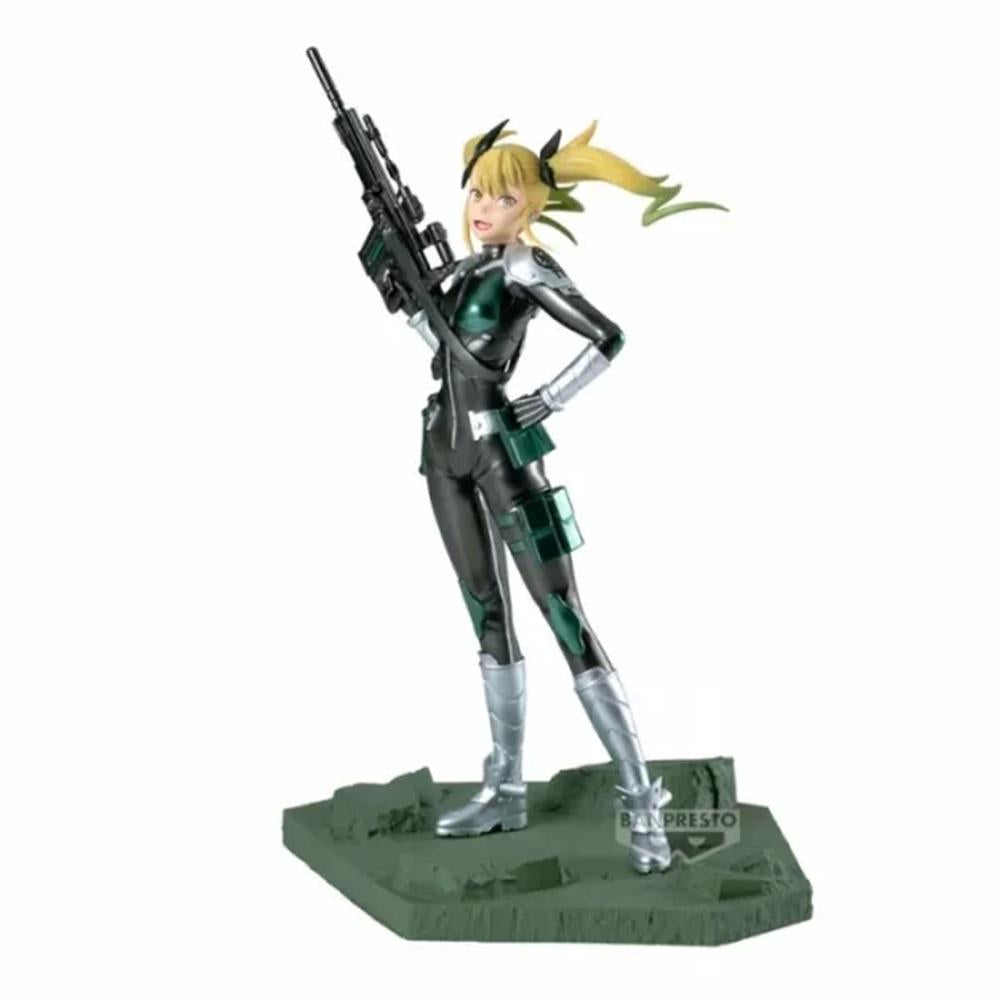 Figura Kikoru Shinomiya - Kaiju No. 8 The Metallic 16cm de Banpresto