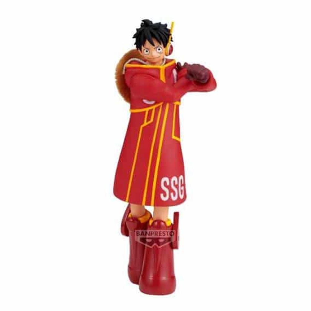 Figura Monkey D. Luffy - The Shukko Egghead 14 cm de Banpresto