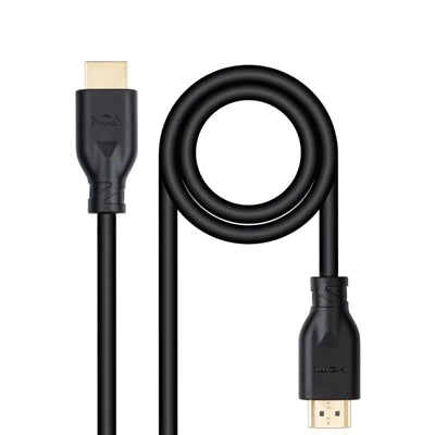 Cable HDMI V2.0 Nanocable 1m Macho-Macho 4K 60Hz 18Gbps
