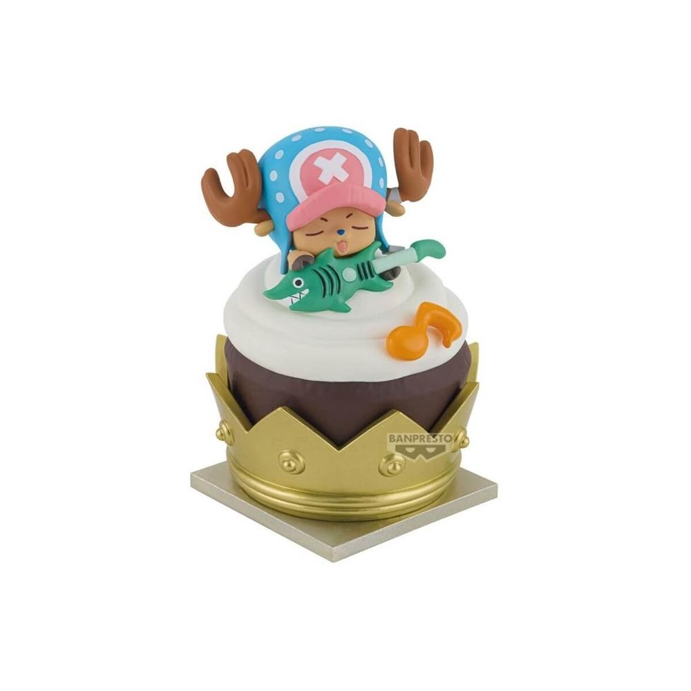 Figura Coleccionable Banpresto One Piece: Tony Tony Chopper Vol.3 Ver.C sobre Pastel