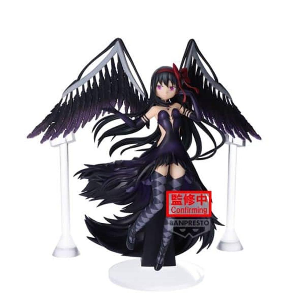 Figura coleccionable Devil Homura 20 cm - Puella Magi Madoka Magica The Movie Rebellion - Banpresto Evolve