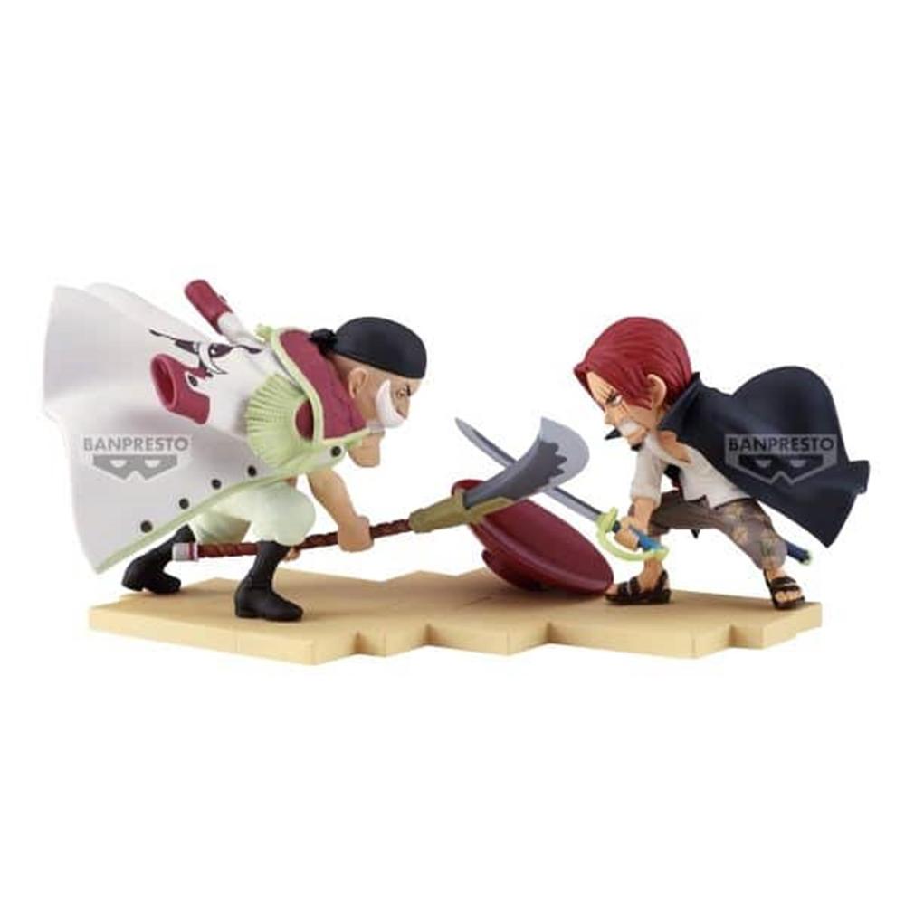Figura Banpresto Edward Newgate Vs Shanks - One Piece World Collectable Log Stories 13cm