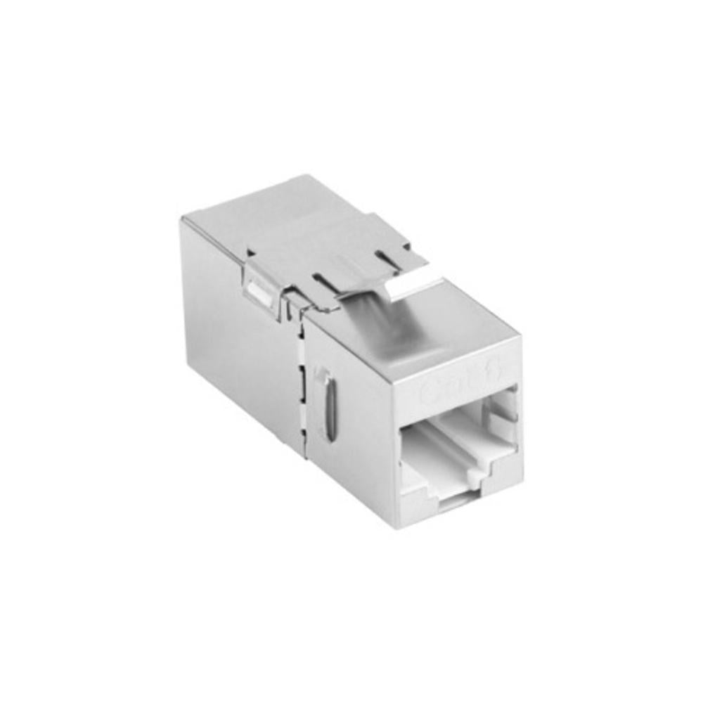Adaptador RJ45 LANBERG Cat6 FTP Hembra-Hembra Compacto y Durable