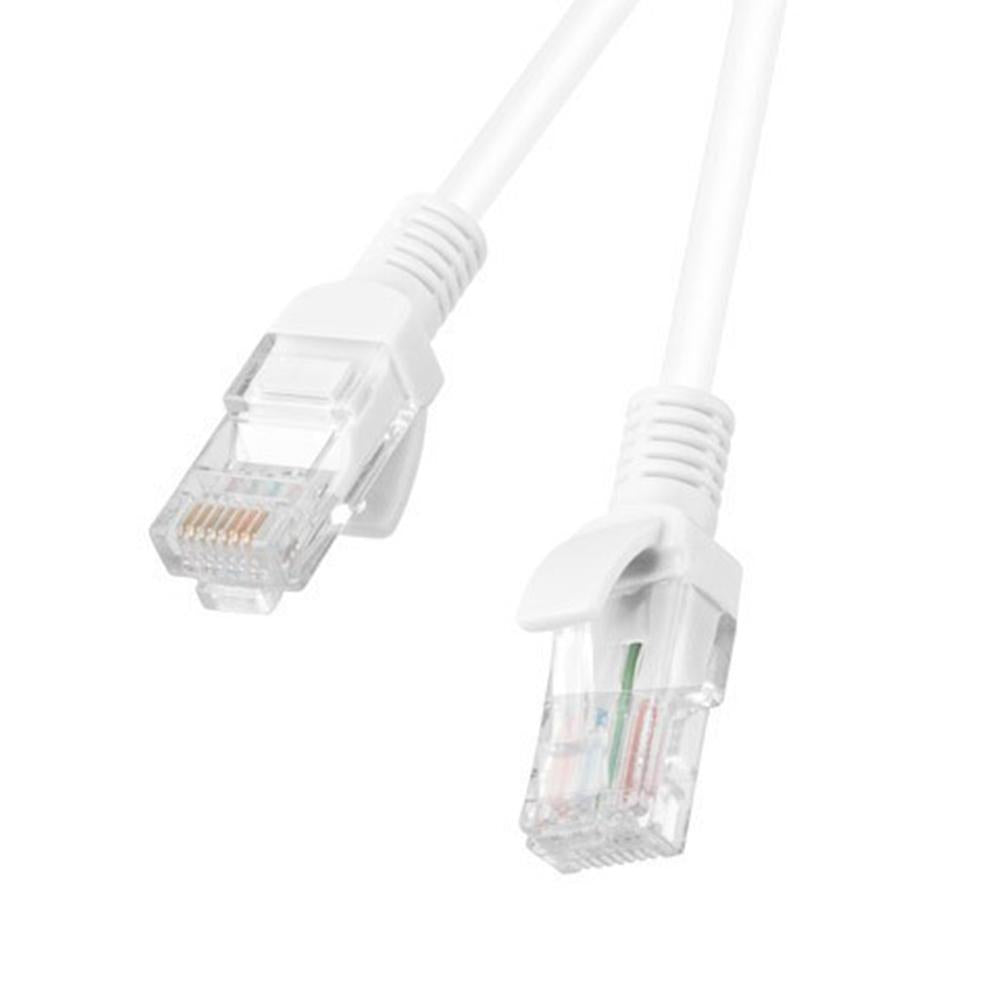 Cable de Red Lanberg Cat. 6 U/UTP 5m Blanco Fluke Passed