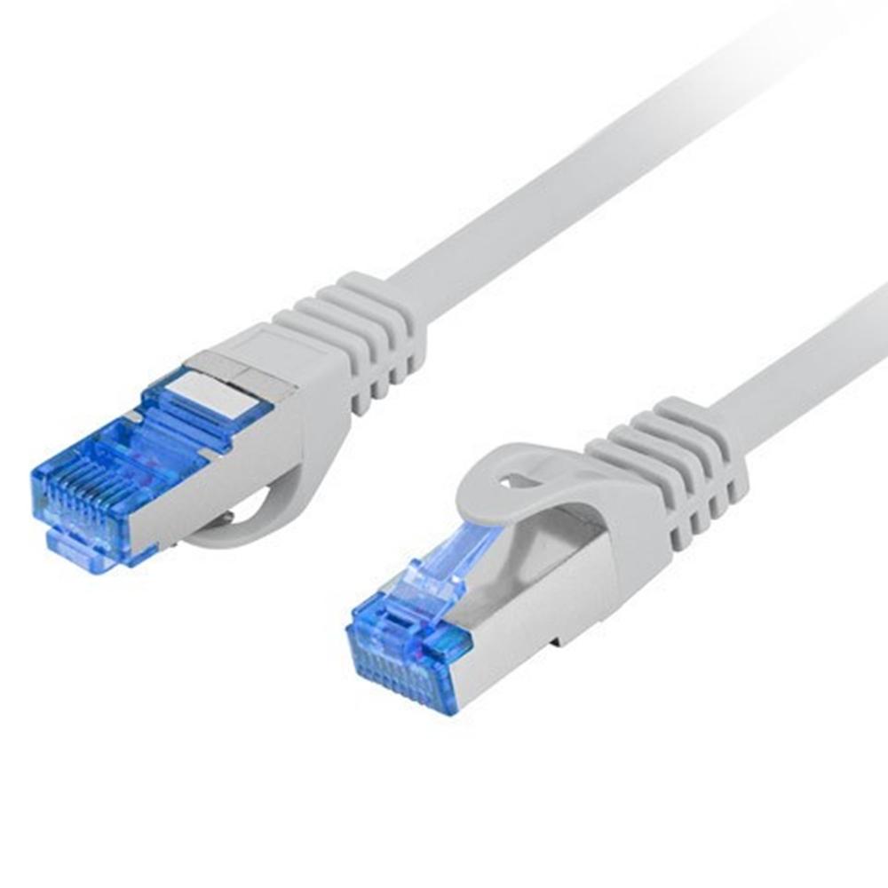 Cable Red Lanberg Cat. 6A S/FTP LSZH 0.25m - Fluke Passed