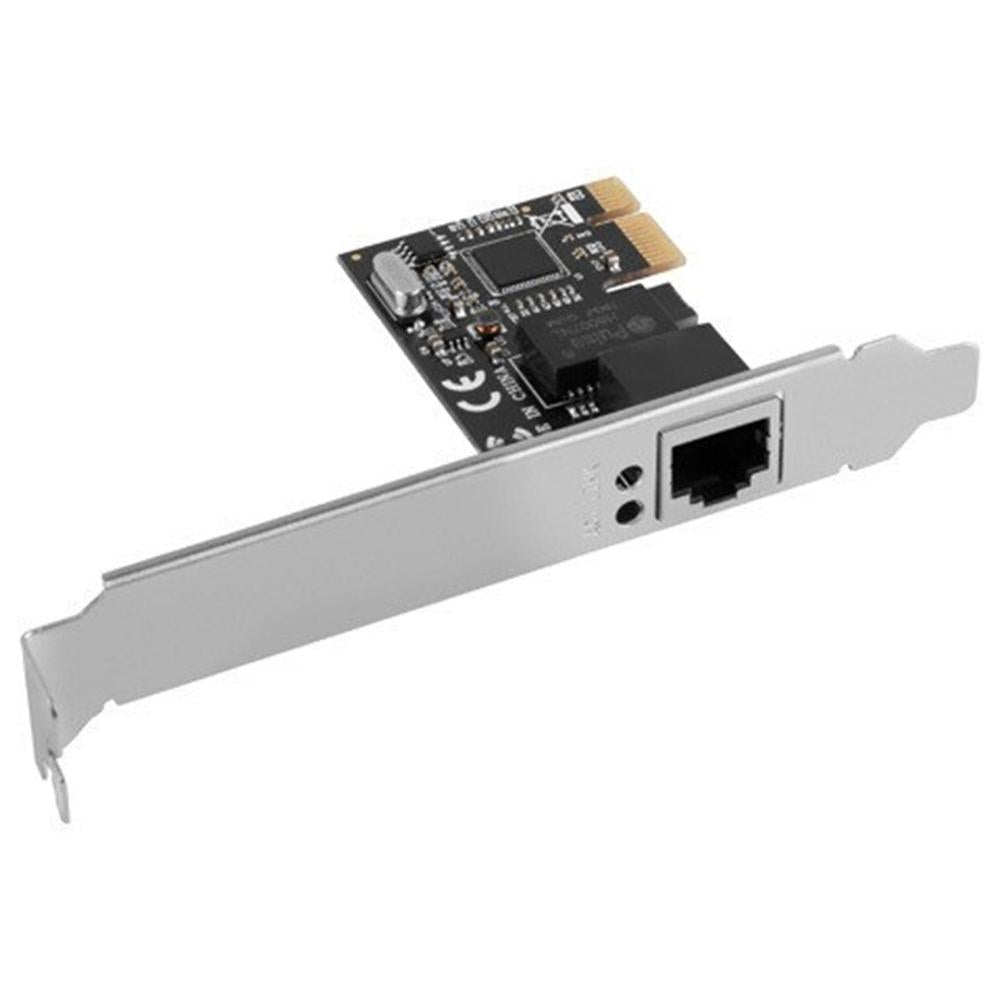 Tarjeta de Red Lanberg Ethernet RJ45 PCI-E Gigabit de Bajo Perfil