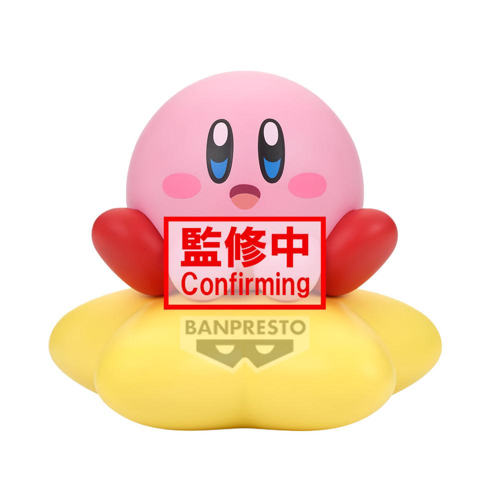 Figura Banpresto Kirby SOFVIMATES Warp Star - Vinilo Suave