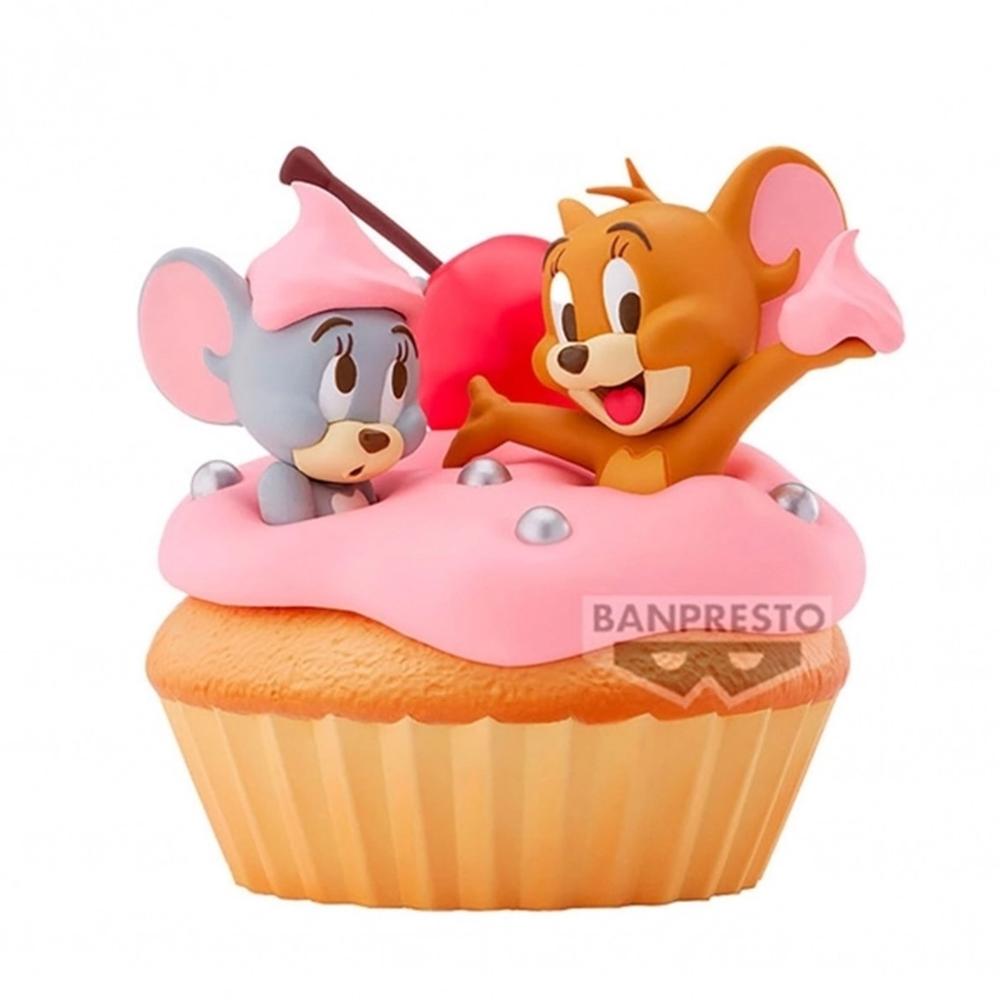 Figura Vinilo Suave Tom & Jerry Sweet Cupcake 11cm - Banpresto