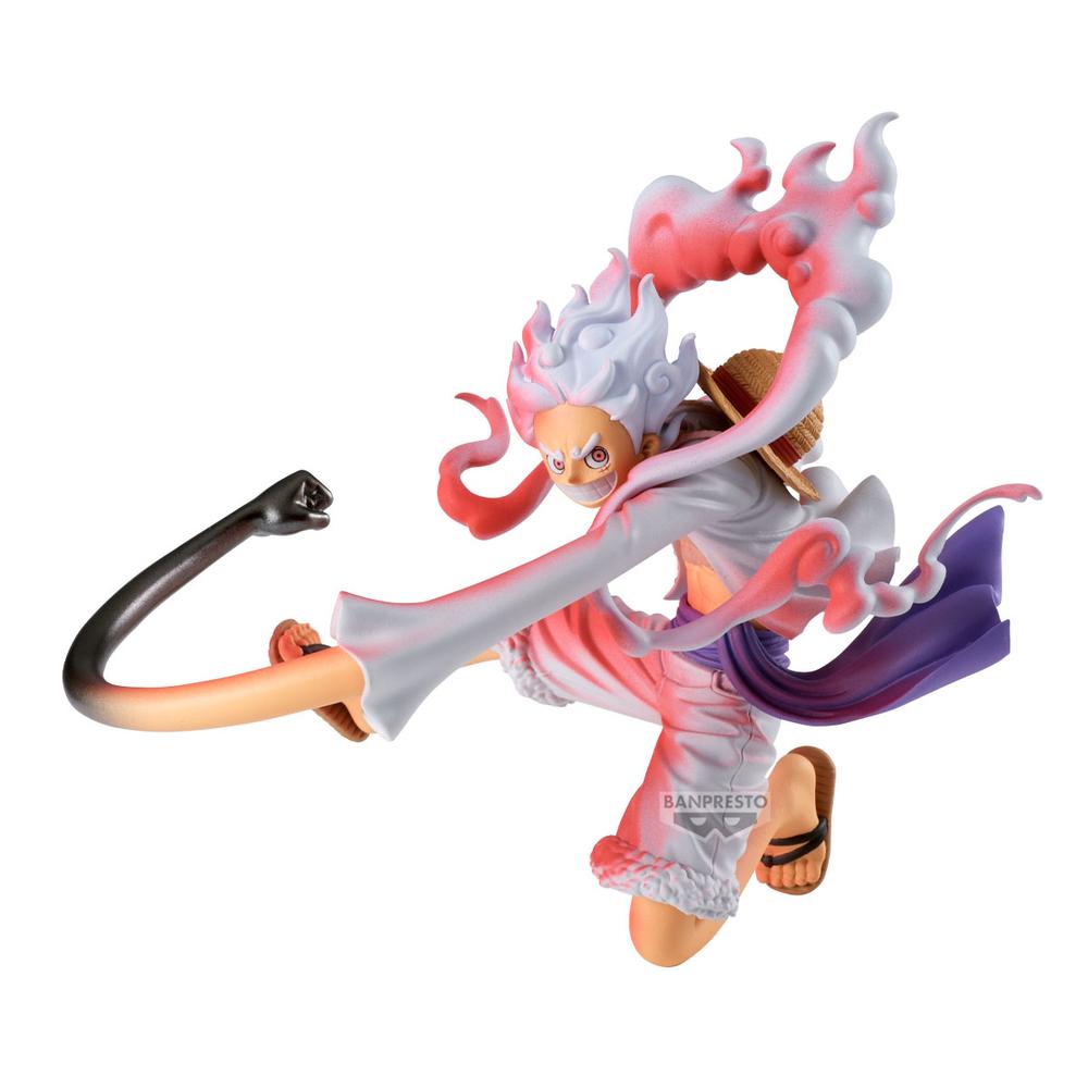 Figura Monkey D. Luffy Gear 5 - Edición Especial Battle Record Collection 13cm