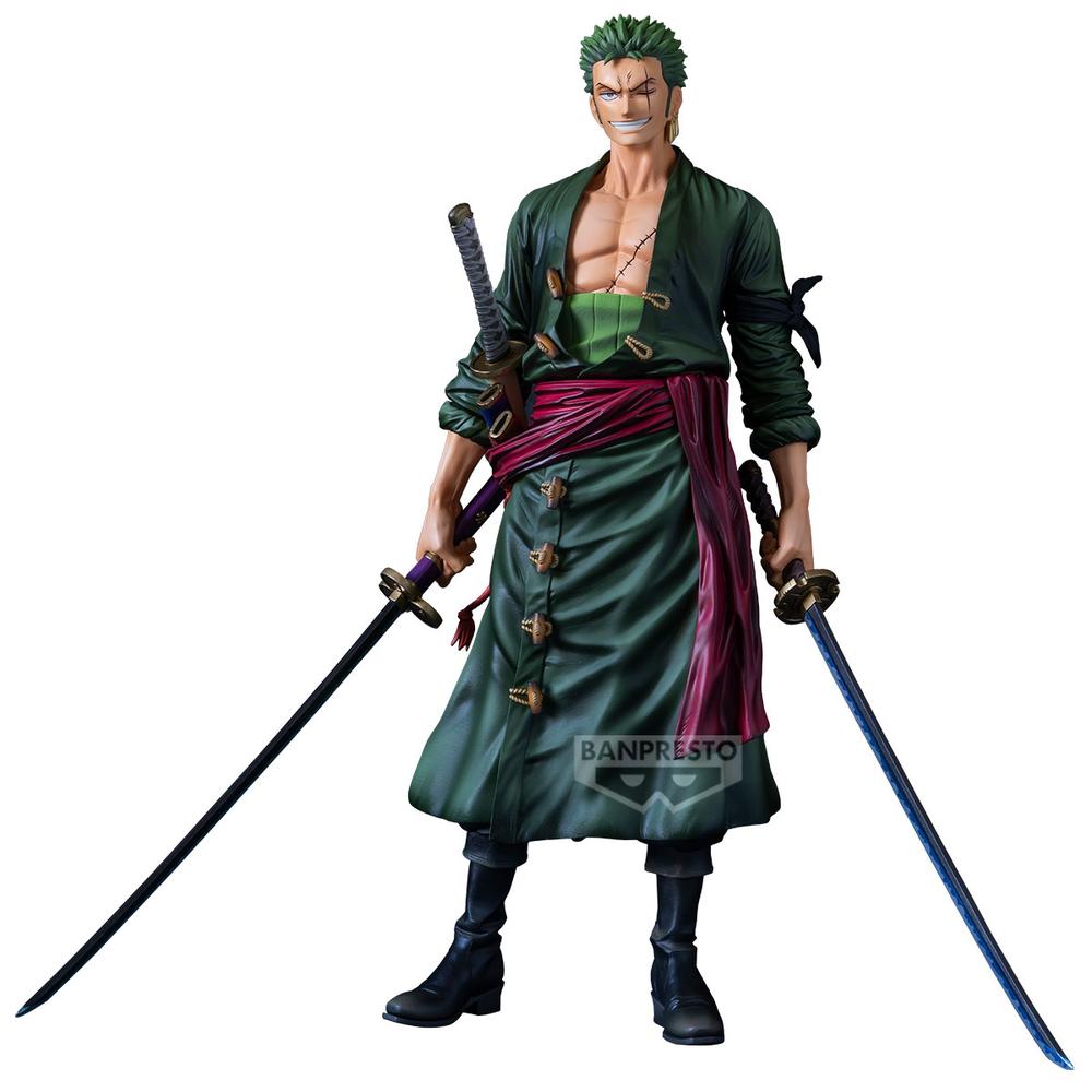 Figura Roronoa Zoro The Brush Premium 30cm - Banpresto