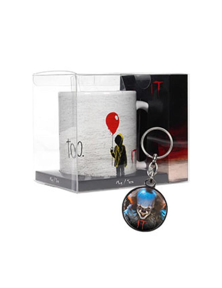 Taza YOU'LL FLOAT TOO con Llave Metálica de IT