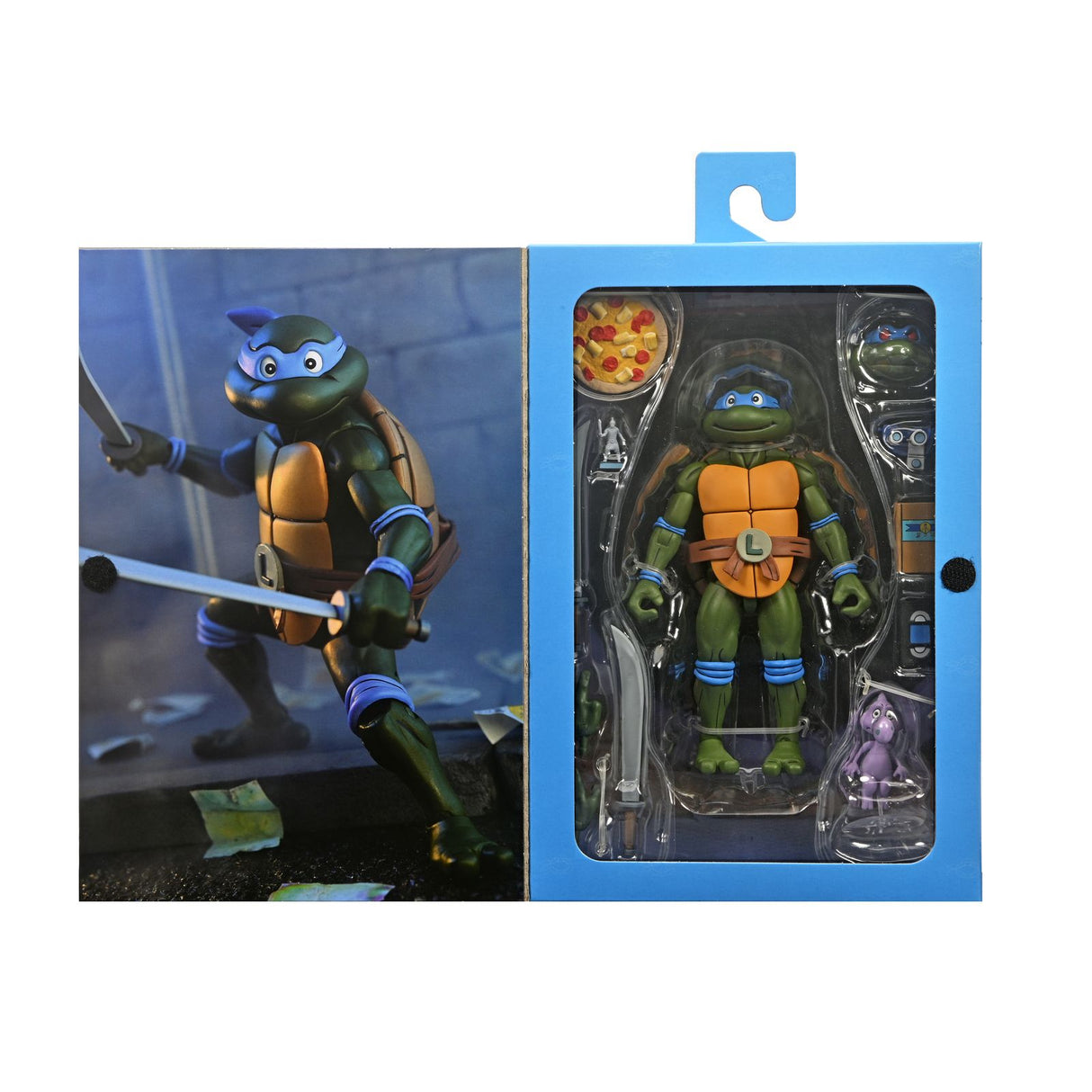 Figura ULTIMATE LEONARDO 18 cm - Teenage Mutant Ninja Turtles Cartoon NECA